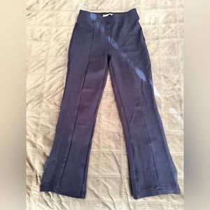 Abercrombie Stretch Flared Split Hem Pant